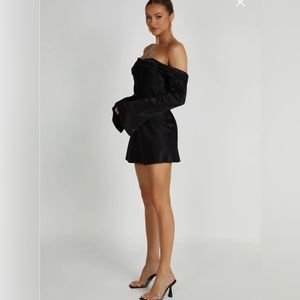 MESHKI Giselle Dress Black